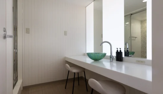 스탠다드룸: 싱글 침대 2대, 샤워 부스